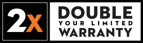 Double your waranty logo
